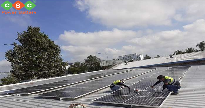 Điện năng lượng mặt trời mái nhà